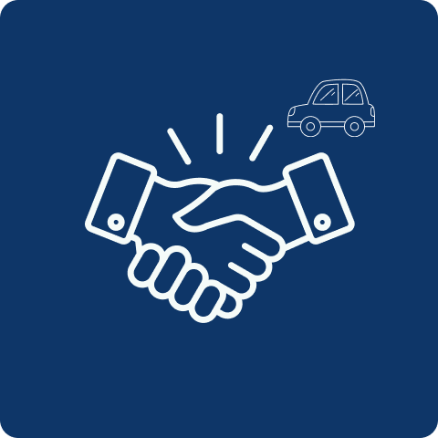 ご成約・お取引 — ご納得いただいた上で、安心して車の売却手続きを行います。