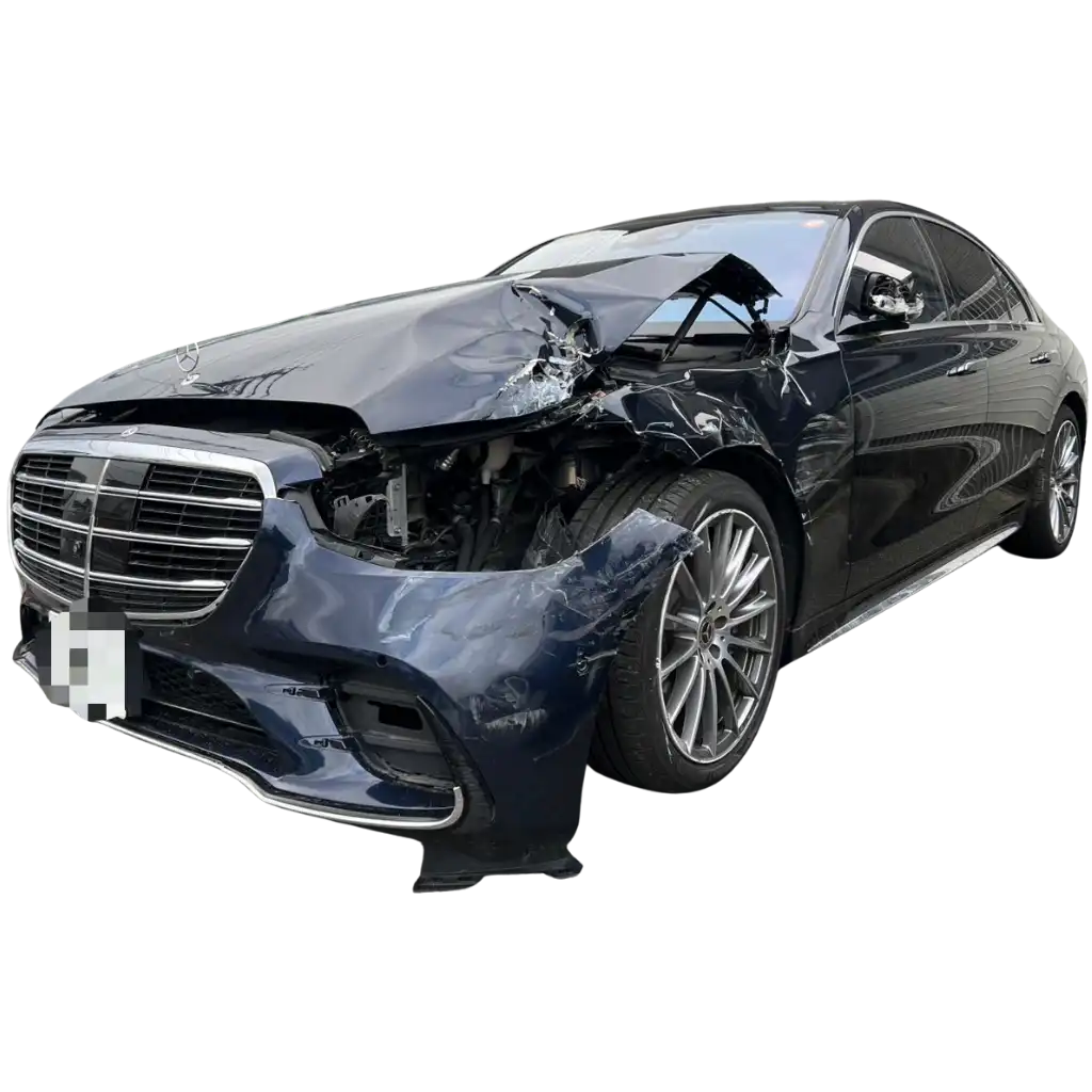 ベンツ S500を買取しました｜事故車でも買取可能！